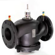 Клапан балансировочный комбинированный РИДАН AQF-R DN100 PN16, с ниппелями, фланцевый