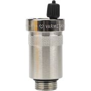Воздухоотводчик VARMEGA автоматический VM13402, 1/2quot;, вертикальный выпуск, с уплотнением O-ring