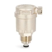 Воздухоотводчик VARMEGA автоматический 1/2quot;, боковой выпуск, с отсекающим клапаном, VM13002