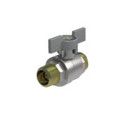 Кран шаровый Royal Thermo EXPERT TEFLON 1/2quot;, НГ, бабочка