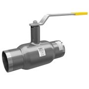 Кран шаровой стальной приварной LD Ду200/150 Ру25 неполнопроходной, H-3400, с вертик. редуктором.