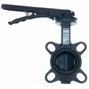 Затвор дисковый поворотный РИДАН ЗДМ 03.16.125 PN16 DN125 корп.GG25, диск - чугун GGG40