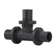 Тройник VARMEGA Slide-fit равносторонний, 32, аксиальный, PPSU, VM50404