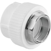 Муфта TEBO бел. PP-R комбинированная 90х3quot; ВР под ключ (1/5), арт. 015020514