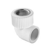 Угольник TEBO бел. PP-R комб. 32х1/2quot; ВР (15/90), арт. 030030409