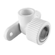 Угольник TEBO бел. PP-R комб. 25х1/2quot; ВР с креплен. (10/100), арт. 030030804