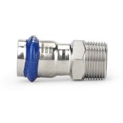 Муфта VARMEGA раструбная Inox Press НР 28x3/4quot;