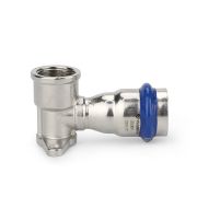 Водорозетка VARMEGA раструбная Inox Press ВР 15x1/2quot;