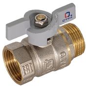 Кран шар. для воды 1/2quot; г/ш бабочка CTM СТАНДАРТ CWFMB012