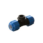 Тройник ТПК-Аква ПНД ВР d 25х1/2х25