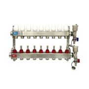 Группа коллект. VIEIR 1х9х3/4quot; с расходомер, дренаж. кр, воздухоотвод., нерж. сталь VR113-09A