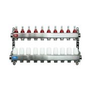 Группа коллект. VIEIR 1х10х3/4quot; с расходомер, дренаж. кр, воздухоотвод., нерж. сталь VR113-10A