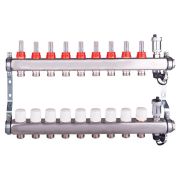 Группа коллект. AQUALINK регулир, настроеч и дренаж. клапаны, автомат. возд-к, нерж.сталь 1quot;х9х3/4quot;