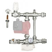 Узел насосно-смесительный STI Е011-1 210мм/130мм, G 1 1/2quot; 1quot; (4) арт. ТТ000015089