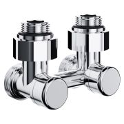 Узел нижнего подключения Royal Thermo Design угловой 1/2quot;х3/4quot; EK (хром)