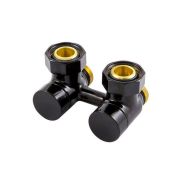 Узел нижнего подключения SCHLOSSER G 3/4 x М22x1,5, Форма Угловая