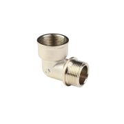 Угольник MVI с ребордой внутренняя-наружная резьба 1/2quot;