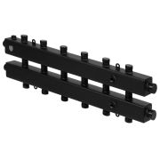 Коллектор Royal Thermo на 6 (7) отопительных контуров (сверху/снизу/сбоку) с кронштейнами