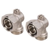 Набор нижнего подключения Royal Thermo угловой раздельный 3/4х3/4ЕК